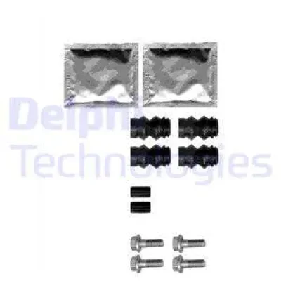 LX0358 DELPHI Комплектующие, колодки дискового тормоза
