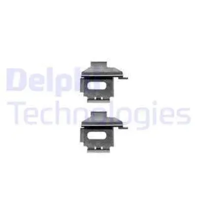 LX0370 DELPHI Комплектующие, колодки дискового тормоза