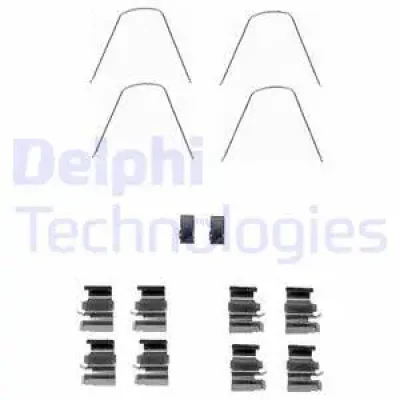 LX0423 DELPHI Комплектующие, колодки дискового тормоза