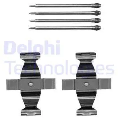 LX0546 DELPHI Комплектующие, колодки дискового тормоза