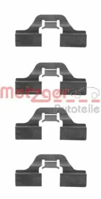 Комплектующие, колодки дискового тормоза METZGER 109-1211