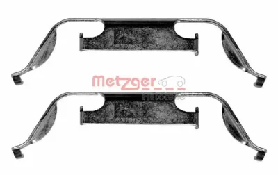 109-1222 METZGER Комплектующие, колодки дискового тормоза