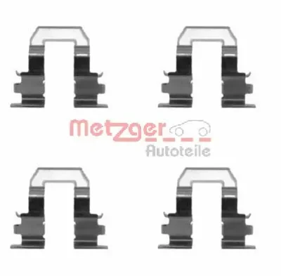 109-1255 METZGER Комплектующие, колодки дискового тормоза