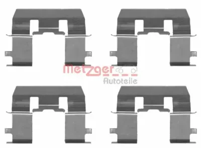 109-1281 METZGER Комплектующие, колодки дискового тормоза
