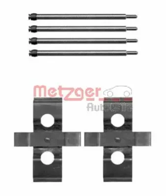 109-1611 METZGER Комплектующие, колодки дискового тормоза