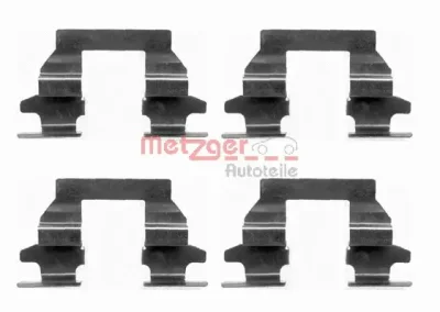 109-1625 METZGER Комплектующие, колодки дискового тормоза