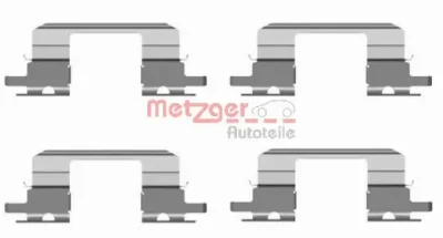 109-1672 METZGER Комплектующие, колодки дискового тормоза