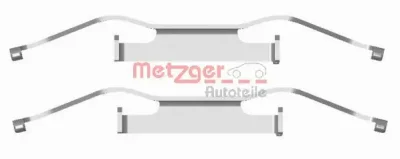 109-1680 METZGER Комплектующие, колодки дискового тормоза