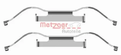 109-1681 METZGER Комплектующие, колодки дискового тормоза