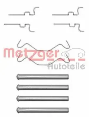 109-1683 METZGER Комплектующие, колодки дискового тормоза