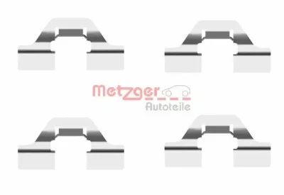 109-1684 METZGER Комплектующие, колодки дискового тормоза
