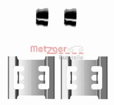 109-1688 METZGER Комплектующие, колодки дискового тормоза