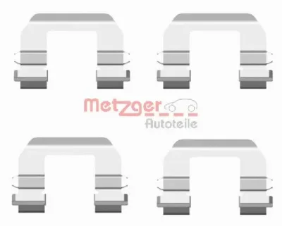 109-1693 METZGER Комплектующие, колодки дискового тормоза