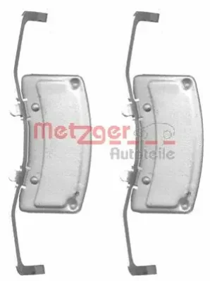 109-1706 METZGER Комплектующие, колодки дискового тормоза