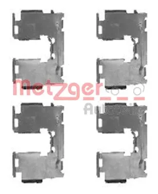 109-1760 METZGER Комплектующие, колодки дискового тормоза