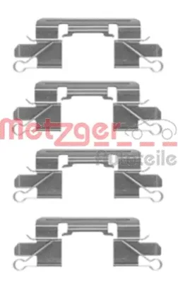 109-1769 METZGER Комплектующие, колодки дискового тормоза