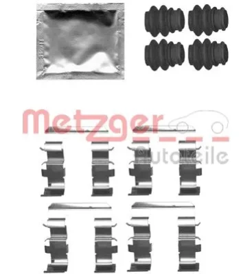109-1831 METZGER Комплектующие, колодки дискового тормоза
