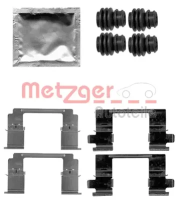 109-1840 METZGER Комплектующие, колодки дискового тормоза