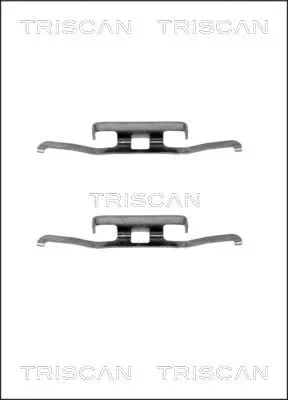 8105 101570 TRISCAN Комплектующие, колодки дискового тормоза