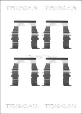 8105 101600 TRISCAN Комплектующие, колодки дискового тормоза