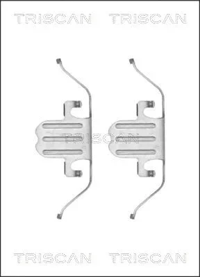8105 111620 TRISCAN Комплектующие, колодки дискового тормоза