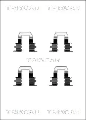 8105 131628 TRISCAN Комплектующие, колодки дискового тормоза