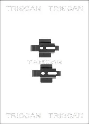 8105 161614 TRISCAN Комплектующие, колодки дискового тормоза