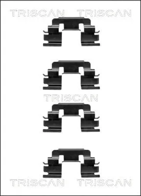 8105 171006 TRISCAN Комплектующие, колодки дискового тормоза