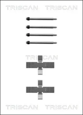 8105 241233 TRISCAN Комплектующие, колодки дискового тормоза