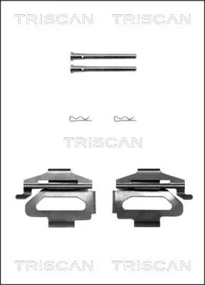 8105 281593 TRISCAN Комплектующие, колодки дискового тормоза