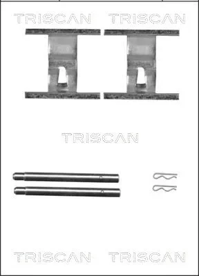 8105 291605 TRISCAN Комплектующие, колодки дискового тормоза