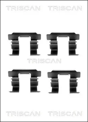 8105 691623 TRISCAN Комплектующие, колодки дискового тормоза