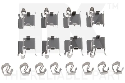 79451748 NK Комплектующие, колодки дискового тормоза