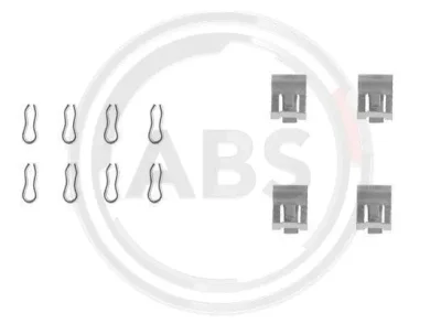 Комплектующие, колодки дискового тормоза A.B.S. 1055Q