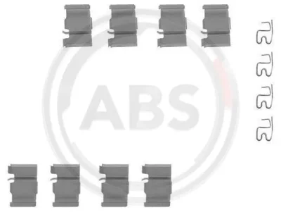 Комплектующие, колодки дискового тормоза A.B.S. 1133Q