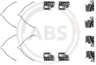 Комплектующие, колодки дискового тормоза A.B.S. 1269Q