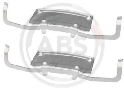 Комплектующие, колодки дискового тормоза A.B.S. 1706Q