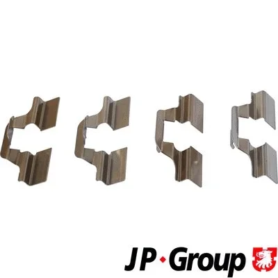 Комплектующие, колодки дискового тормоза JP GROUP 1163750410