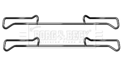 BBK1219 BORG & BECK Комплектующие, колодки дискового тормоза