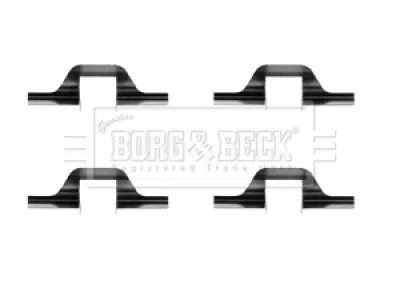 BBK1392 BORG & BECK Комплектующие, колодки дискового тормоза