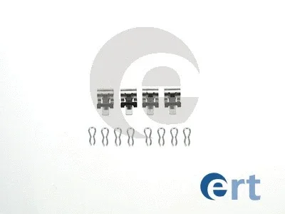 420012 ERT Комплектующие, колодки дискового тормоза