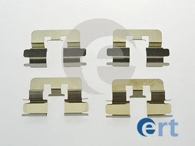 420038 ERT Комплектующие, колодки дискового тормоза
