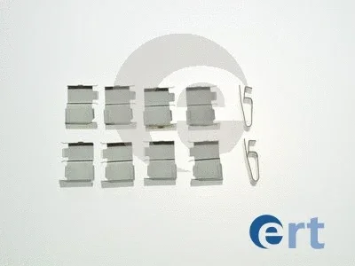 Комплектующие, колодки дискового тормоза ERT 420277