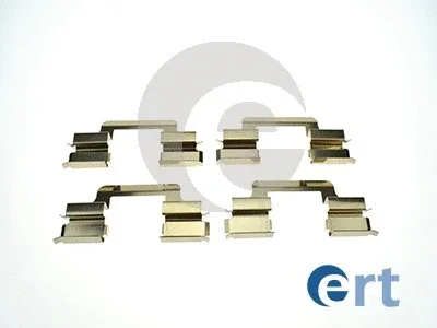 Комплектующие, колодки дискового тормоза ERT 420332