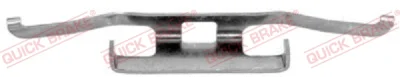109-1098-1 OJD Комплектующие, колодки дискового тормоза