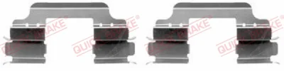 109-1648-1 OJD Комплектующие, колодки дискового тормоза