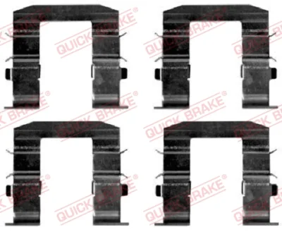 109-1665 OJD Комплектующие, колодки дискового тормоза