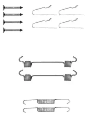 8DZ 355 201-811 BEHR/HELLA/PAGID Комплектующие, стояночная тормозная система