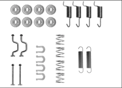 8DZ 355 206-151 BEHR/HELLA/PAGID Комплектующие, стояночная тормозная система