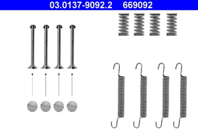 03.0137-9092.2 ATE Комплектующие, стояночная тормозная система